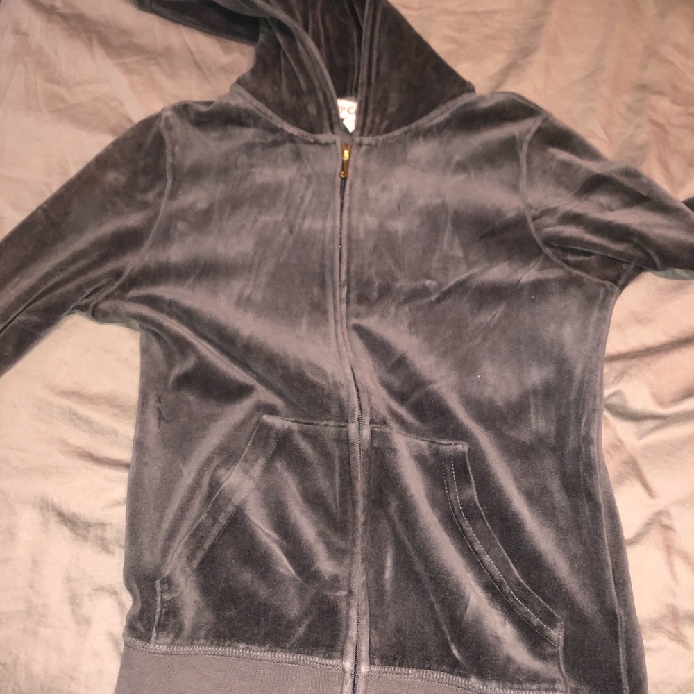 Juicy zip up sweater